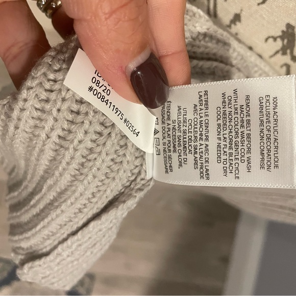 NWT Womens’s Express Midi Cardigan with Sequin Belt - Picture 10 of 14